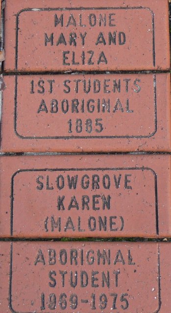 Karen Maber's descendants. Sans Souci Public School 125 year Anniversary pavers in 2010